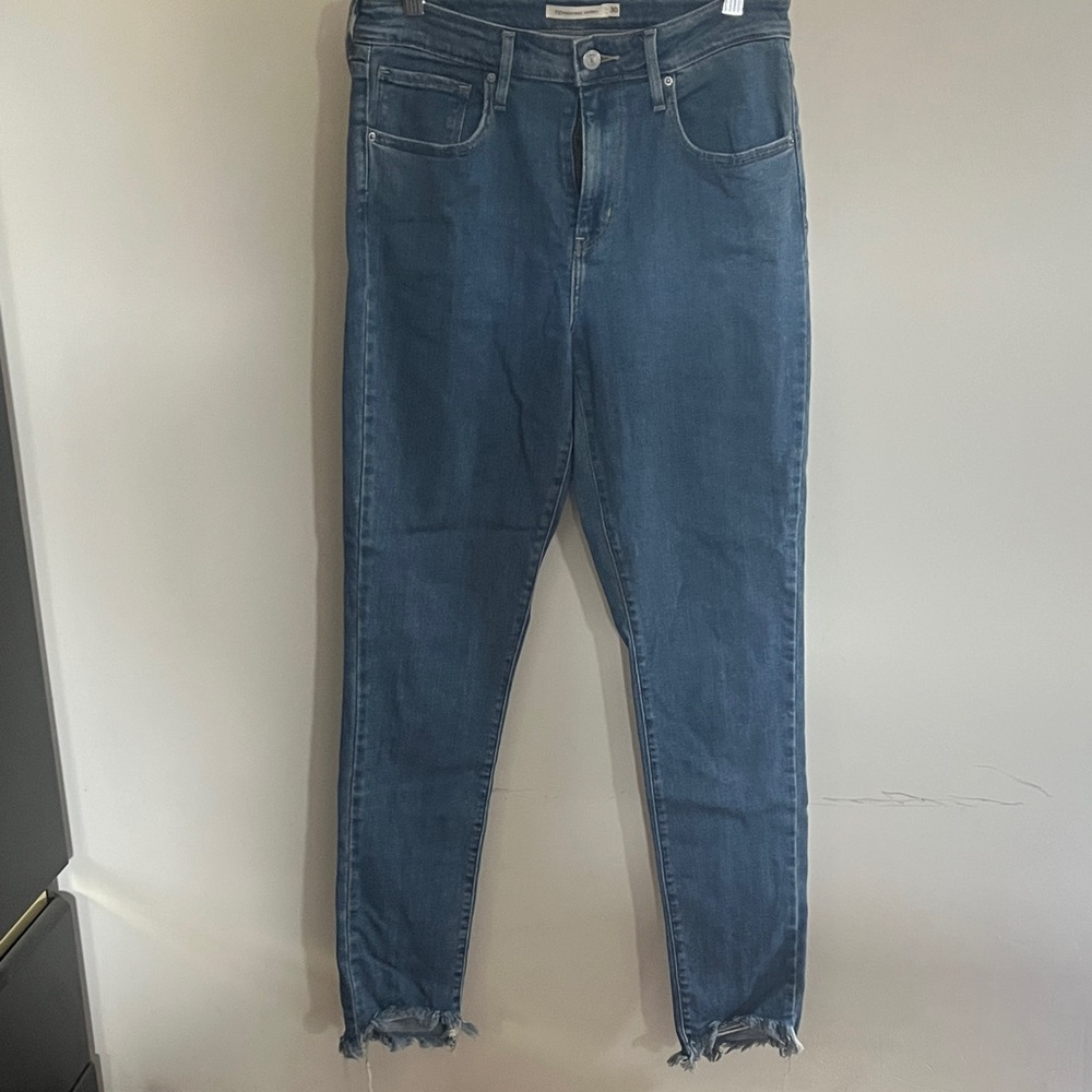 Denim Blue Skinny Jeans